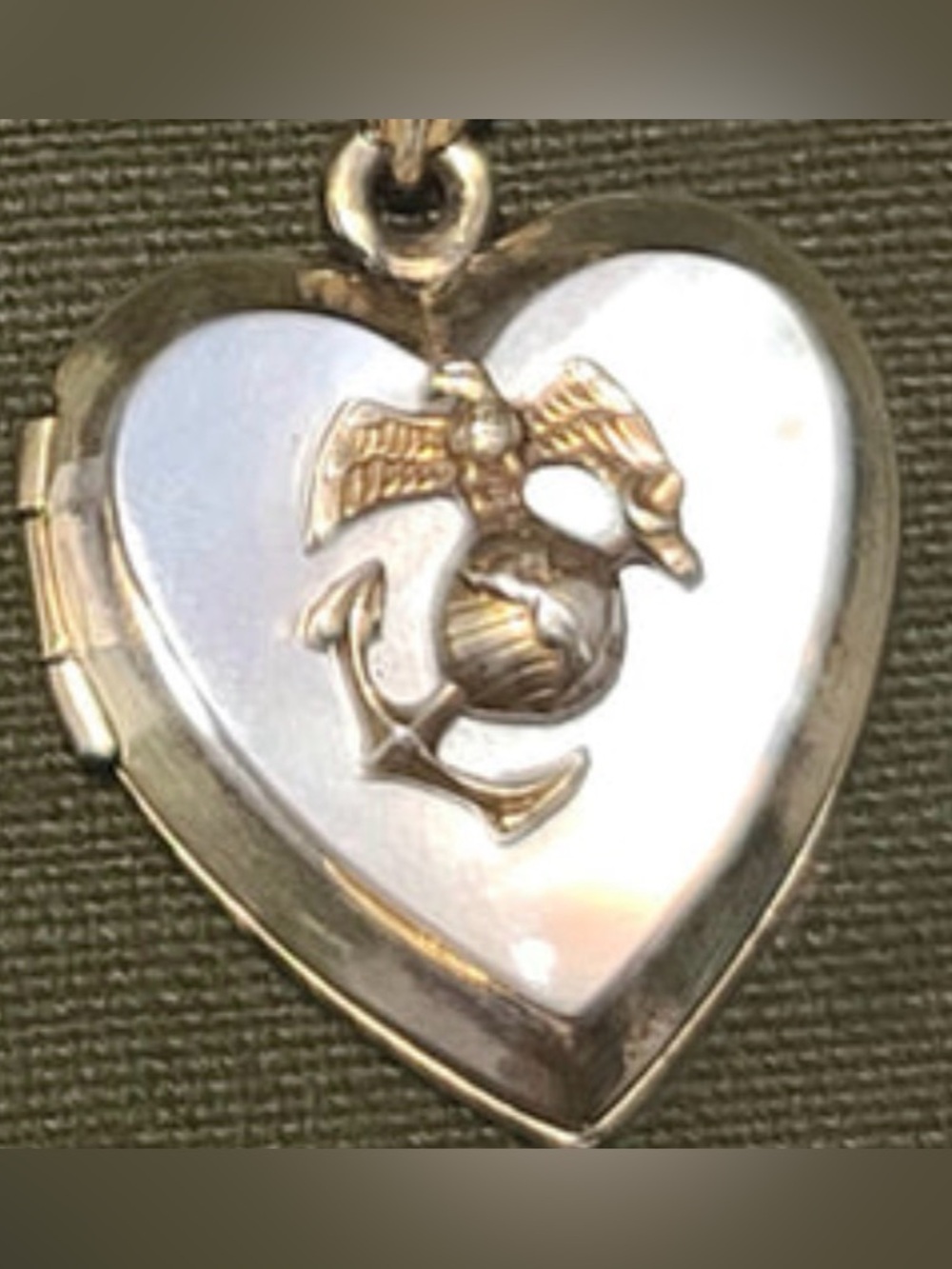 1940’s WWI Marine Sweetheart GF Locket